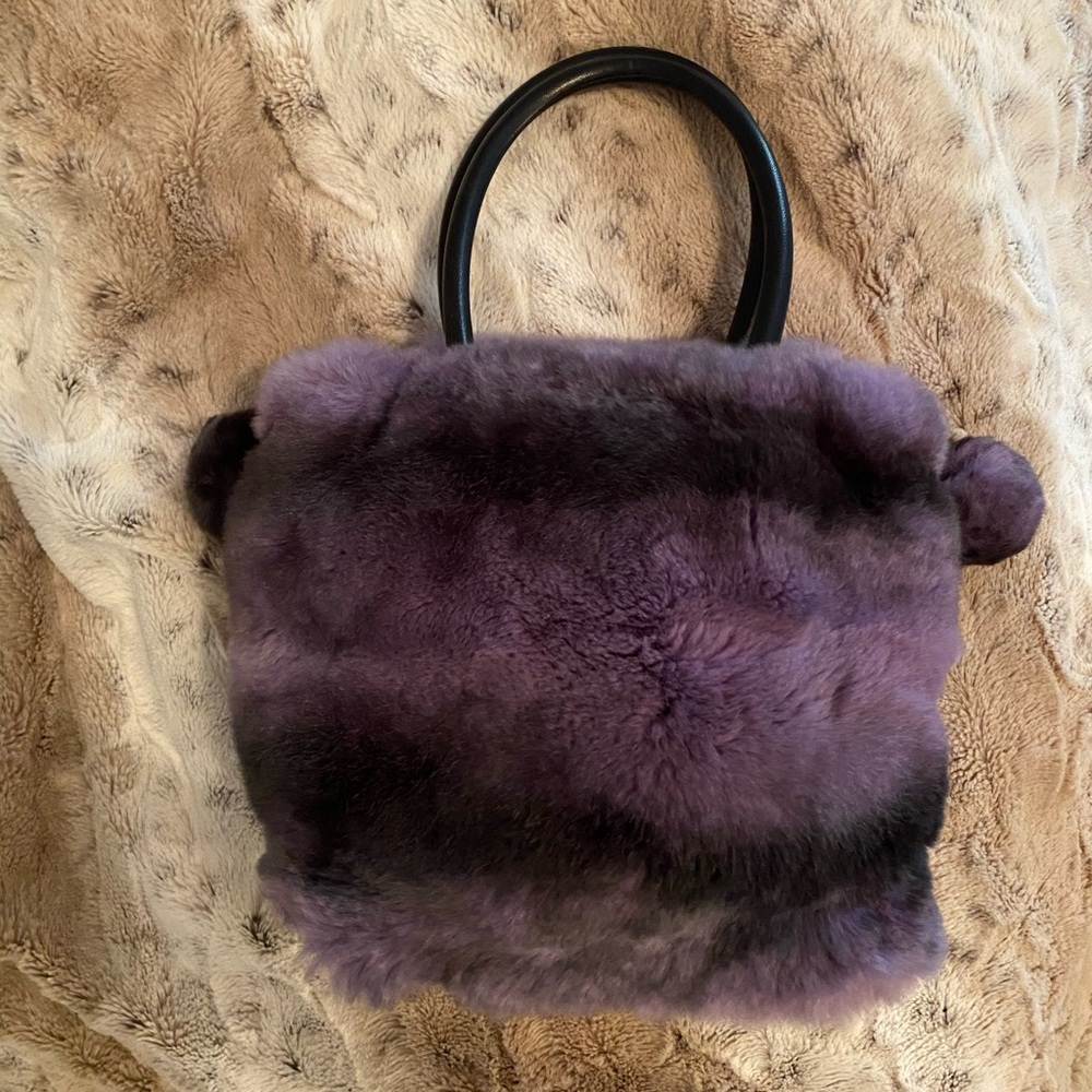 Rabbit Fur handbag